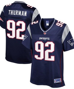 Nick Thurman New England Patriots Nfl Pro Line Womens Player Jersey - Navy - Robokeg