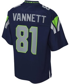 Nick Vannett Seattle Seahawks Nfl Pro Line Player Jersey - College Navy - Robokeg