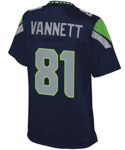 Nick Vannett Seattle Seahawks Nfl Pro Line Womens Player Jersey - College Navy - Robokeg