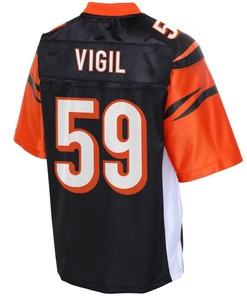 Nick Vigil Cincinnati Bengals Nfl Pro Line Player Jersey - Black - Robokeg