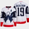 Nicklas Backstrom 19 Washington Capitals 2023 Jersey Stadium White Primegreen - Robokeg