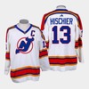 Nico Hischier 13 New Jersey Devils 2022-23 Reverse Retro 2.0 White Jersey - Robokeg