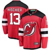 Nico Hischier New Jersey Devils Fanatics Branded Home Breakaway Player Jersey - Red Nhl - Robokeg
