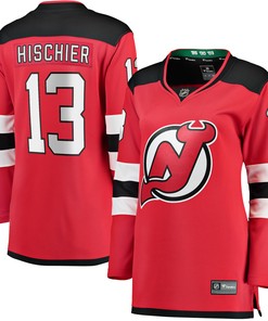 Nico Hischier New Jersey Devils Fanatics Branded Womens Home Premier Breakaway Player Jersey Red Nhl - Robokeg