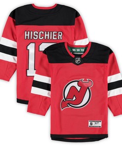 Nico Hischier New Jersey Devils Preschool Home Premier Team Player Jersey - Red Nhl - Robokeg