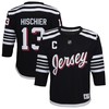 Nico Hischier New Jersey Devils Toddler 2021/22 Alternate Replica Player Jersey - Black Nhl - Robokeg