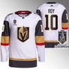 Nicolas Roy 10 Vegas Golden Knights 2023 Stanley Cup Champions Patch Breakaway Jersey - White - Robokeg