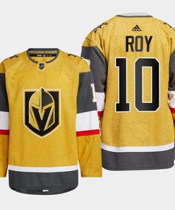 Nicolas Roy 10 Vegas Golden Knights Gold Jersey 2023 Home - Robokeg