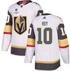 Nicolas Roy 10 Vegas Golden Knights Stanley Cup 2023 Champions Patch Away Breakaway Men Jersey - White - Robokeg