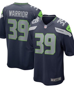 Nigel Warrior Seattle Seahawks Game Jersey - College Navy Nfl - Robokeg