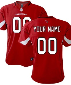 Nike Arizona Cardinals Infant Customized Game Team Color Jersey - Robokeg