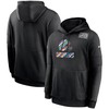 Nike Cleveland Browns Black Crucial Catch Sideline Performance Pullover Hoodie - Robokeg