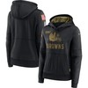Nike Cleveland Browns Womens Black 2020 Salute To Service Performance Pullover Hoodie - Robokeg