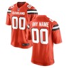 Nike Cleveland Browns Youth Orange Custom Game Jersey - Robokeg