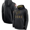 Nike Detroit Lions Black 2020 Salute To Service Sideline Performance Pullover Hoodie - Robokeg