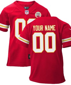 Nike Kansas City Chiefs Infant Customized Game Team Color Jersey - Robokeg