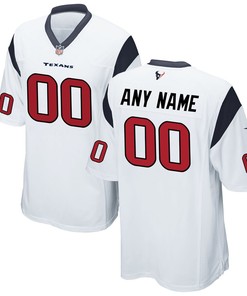Nike Mens Houston Texans Customized Game White Jersey - Robokeg