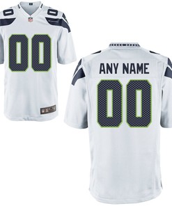 Nike Mens Seattle Seahawks Customized White Game Jersey - Robokeg