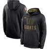 Nike New York Giants Black 2020 Salute To Service Sideline Performance Pullover Hoodie - Robokeg