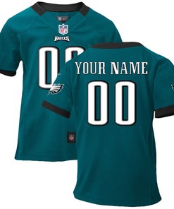 Nike Philadelphia Eagles Infant Customized Game Team Color Jersey - Robokeg