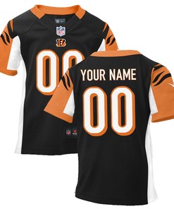 Nike Toddler Cincinnati Bengals Customized Team Color Game Jersey - Robokeg