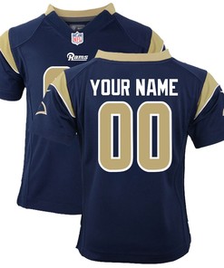 Nike Toddler Los Angeles Rams Customized Team Color Game Jersey - Robokeg