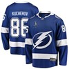 Nikita Kucherov 86 Tampa Bay Lightning Stanley Cup 2023 Playoffs Patch Home Breakaway Men Jersey - Blue - Robokeg