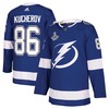 Nikita Kucherov Tampa Bay Lightning Adidas 2021 Stanley Cup Champions Authentic Player Jersey - Blue Nhl - Robokeg