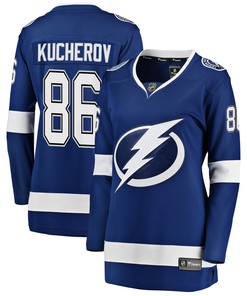 Nikita Kucherov Tampa Bay Lightning Fanatics Branded Womens Premier Breakaway Player Jersey - Blue Nhl - Robokeg