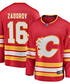 Nikita Zadorov Calgary Flames Fanatics Branded Home Breakaway Player Jersey - Red Nhl - Robokeg