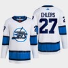 Nikolaj Ehlers 27 Reverse Retro 2.0 2022 Winnipeg Jets White Jersey Primegreen - Robokeg
