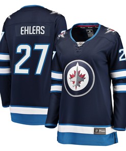 Nikolaj Ehlers Winnipeg Jets Fanatics Branded Womens Breakaway Player Jersey - Navy Nhl - Robokeg
