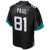 Niles Paul Jacksonville Jaguars Nfl Pro Line Team Player Jersey - Black - Robokeg