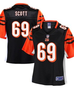 Niles Scott Cincinnati Bengals Nfl Pro Line Womens Player Jersey - Black - Robokeg