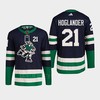 Nils Hoglander 21 Reverse Retro 2.0 2022 Vancouver Canucks Navy Jersey Primegreen - Robokeg