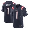 Nkeal Harry New England Patriots Game Player Jersey - Navy Nfl - Robokeg