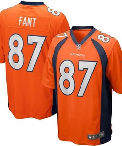Noah Fant Denver Broncos 2019 Nfl Draft First Round Pick Game Jersey Orange 2019 - Robokeg