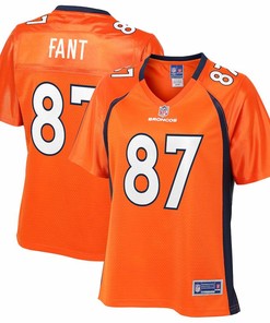 Noah Fant Denver Broncos Nfl Pro Line Womens Team Player Jersey - Orange - Robokeg