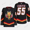 Noah Hanifin 55 Calgary Flames Black Jersey 2022-23 Blasty Alternate Primegreen - Robokeg
