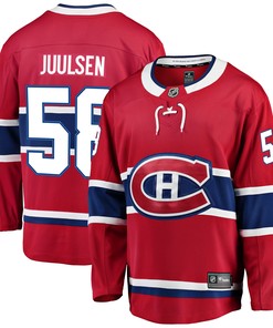 Noah Juulsen Montreal Canadiens Fanatics Branded Breakaway Player Jersey - Red Nhl - Robokeg