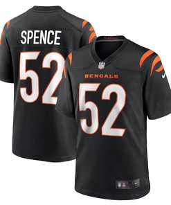 Noah Spence Cincinnati Bengals Game Jersey - Black Nfl - Robokeg