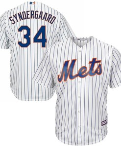 Noah Syndergaard New York Mets Official Cool Base Player Jersey - White - Robokeg