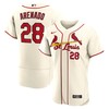 Nolan Arenado 28 St. Louis Cardinals Alternate Player Elite Jersey - Cream - Robokeg
