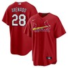 Nolan Arenado St Louis Cardinals Alternate Official Replica Player Jersey Red Mlb - Robokeg