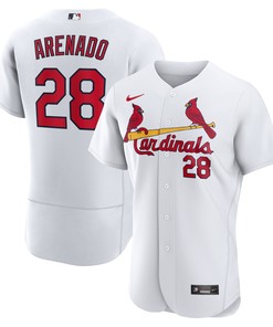Nolan Arenado St. Louis Cardinals Home Authentic Player Jersey - White Mlb - Robokeg