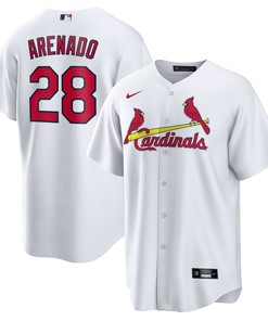 Nolan Arenado St. Louis Cardinals Home Official Replica Player Jersey - White Mlb - Robokeg