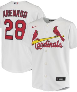 Nolan Arenado St Louis Cardinals Home Replica Player Jersey White Mlb - Robokeg