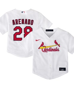 Nolan Arenado St. Louis Cardinals Toddler Home Replica Player Jersey - White Mlb - Robokeg