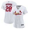 Nolan Arenado St Louis Cardinals Womens Home Official Replica Player Jersey White Mlb - Robokeg