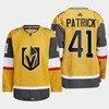 Nolan Patrick 41 Vegas Golden Knights Gold Jersey 2023 Home - Robokeg
